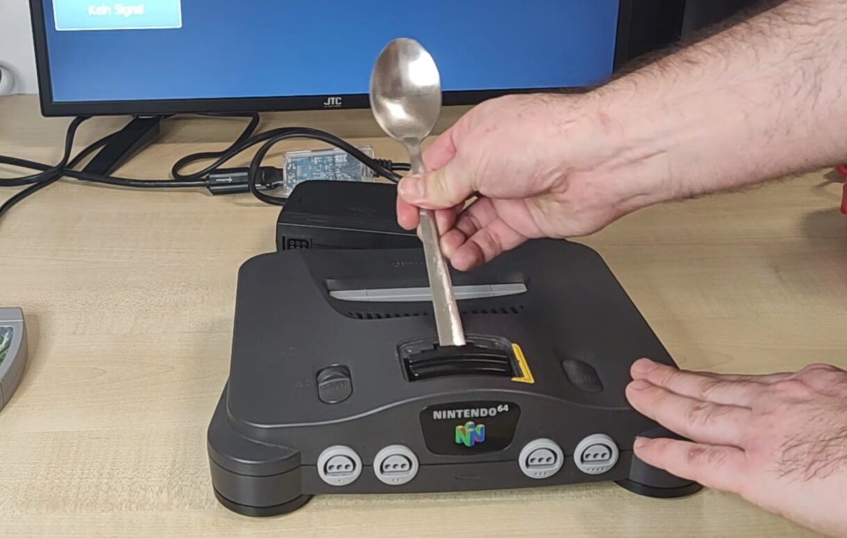 Nintendo 64 Jumperpak entfernen